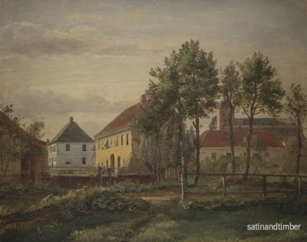 Reproduktion av målningen En kvarn i Odense - Dankvart Dreyer - Bild 2