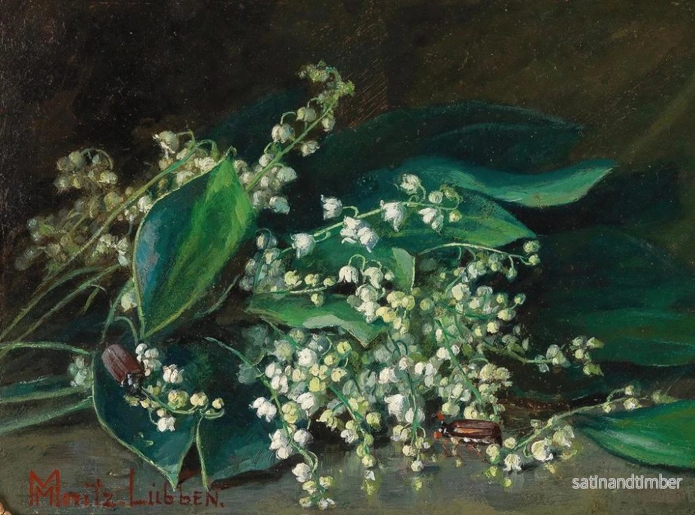 Reproduktion av målningen Muguets du val - Marie Elisabeth Moritz Lüben - Bild 2