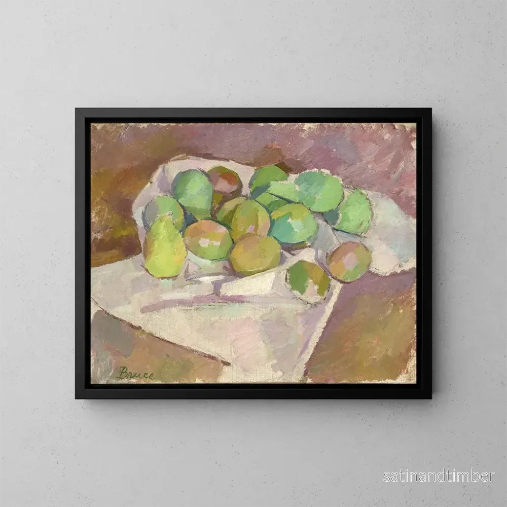 Reproduktion av målningen Prunes - Patrick Henry Bruce