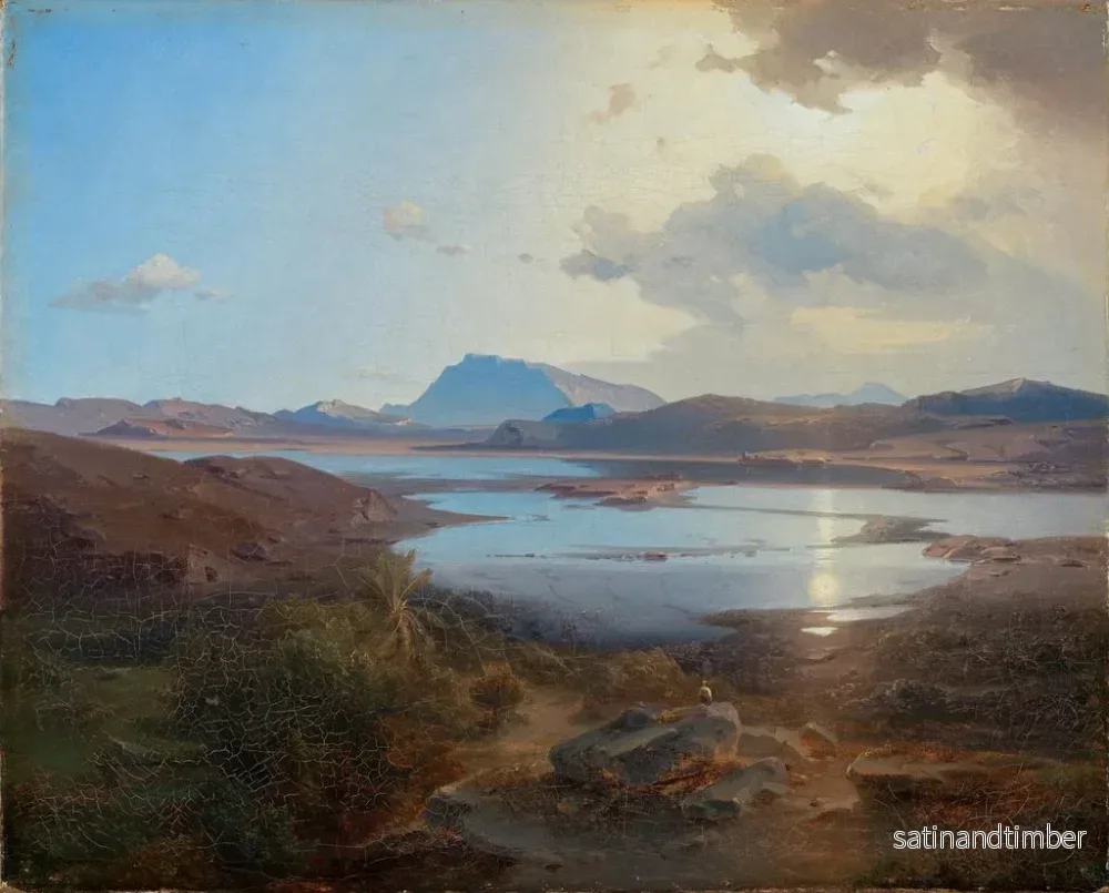 Reproduktion av målningen Le lac de Kopaonik - Carl Rottmann - Bild 2