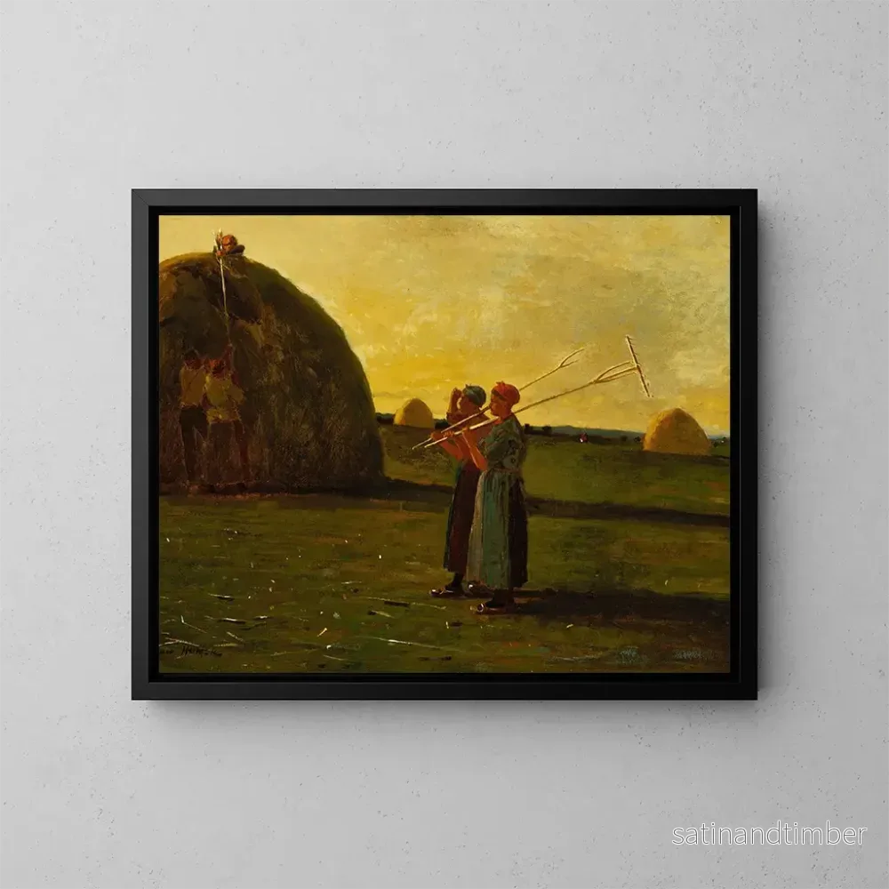 Reproduktion av målningen Faucheurs - Winslow Homer