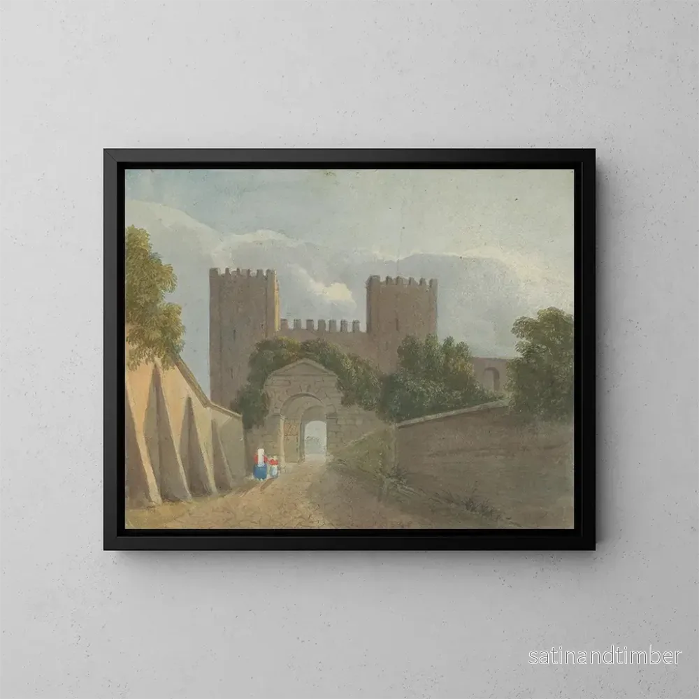 Reproduktion av målningen Arc de Drusus - Isaac Weld