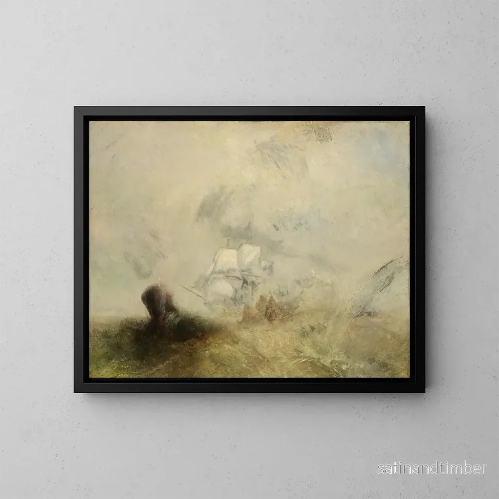 Reproduktion av målningen Jägare av valar – Joseph Mallord William Turner Reproduktion av målningen Jägare av valar – Joseph Mallord William Turner