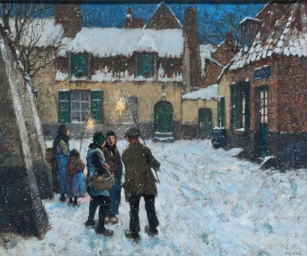Reproduktion av målningen Les rois - Henri Cassiers - Bild 2