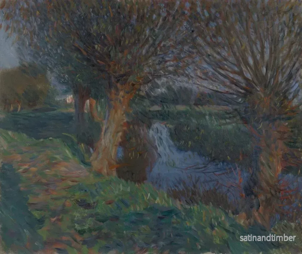 Reproduktion av målningen À Calcot - John Singer Sargent - Bild 2