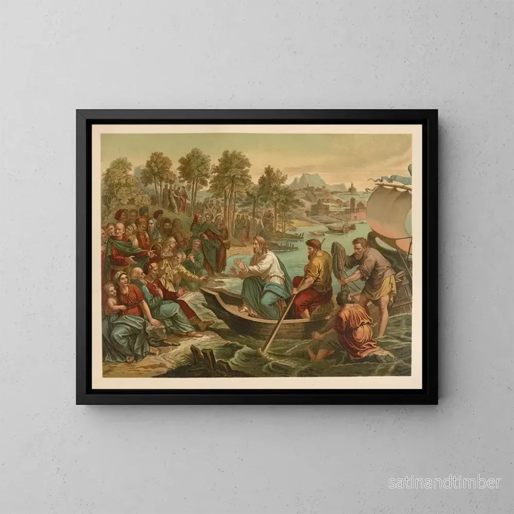 Reproduktion av målningen Bibel guldåldern av klassiker Pl084 - Jan Ladislaw Skora