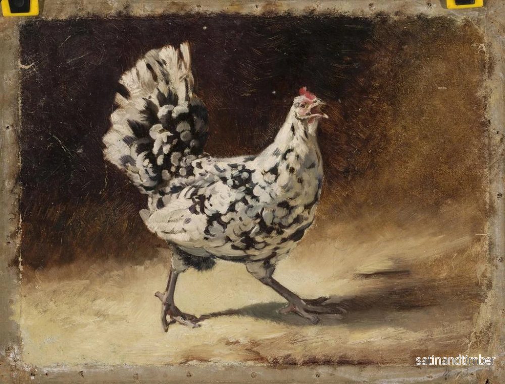 Reproduktion av målningen Höns - Jean Lulvs - Bild 2