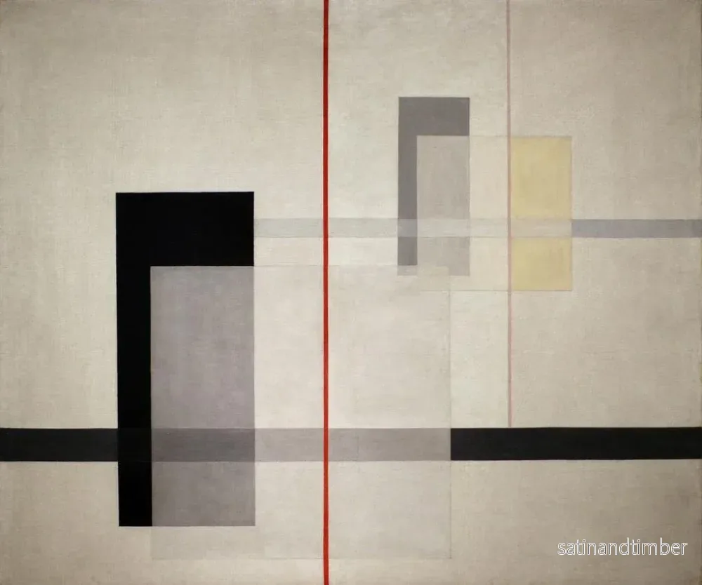 Reproduktion av målningen K VII - László Moholy-Nagy - Bild 2