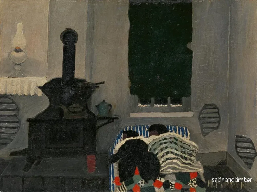 Reproduktion av målningen Endormi - Horace Pippin - Bild 2