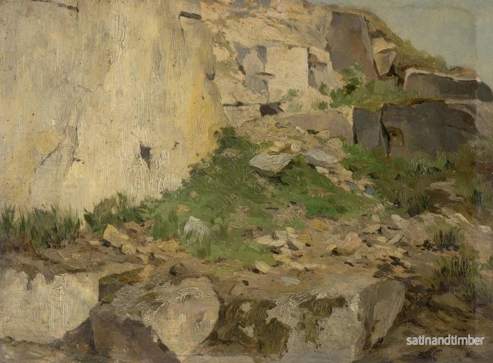 Reproduktion av målningen Studie av berg - Ludovit Ordok - Bild 2