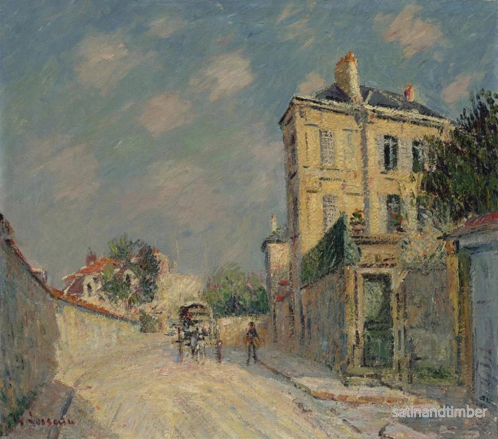 Reproduktion av målningen Environs de Paris - Gustave Loiseau - Bild 2