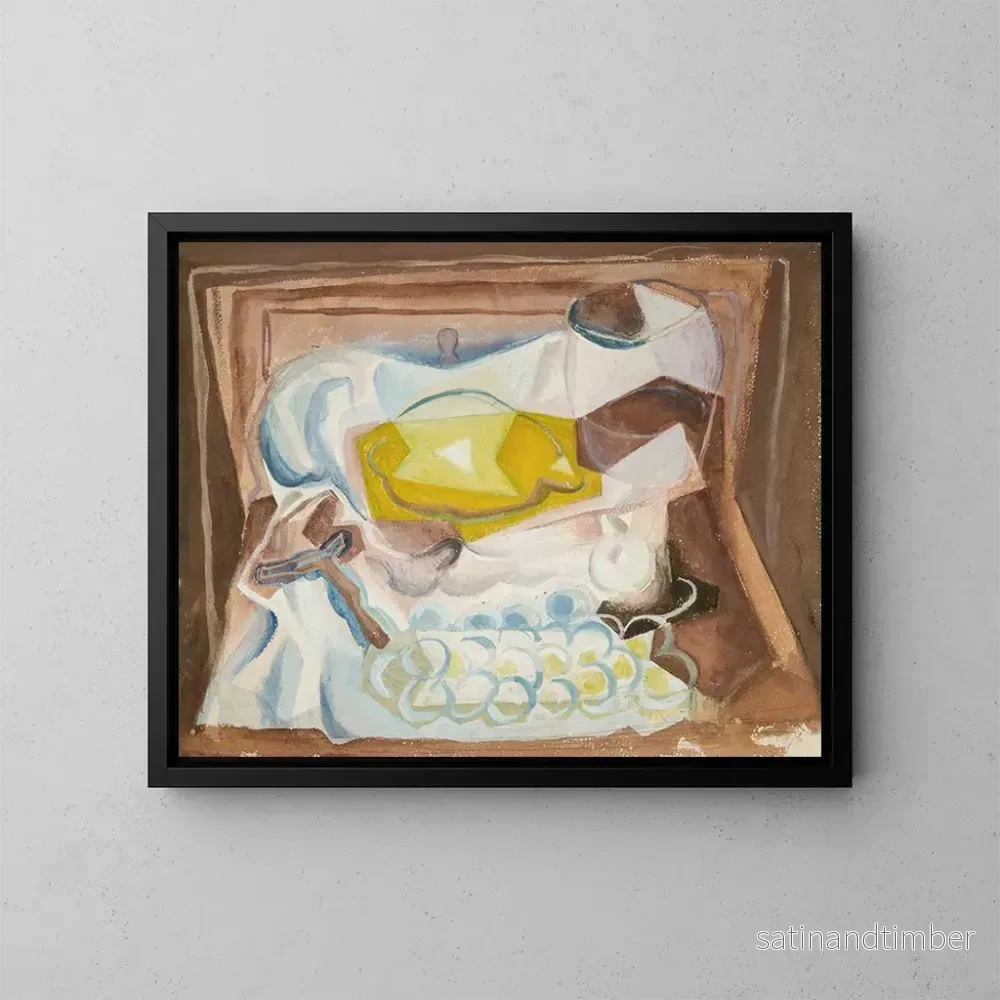 Reproduktion av målningen Naturtavla - Juan Gris
