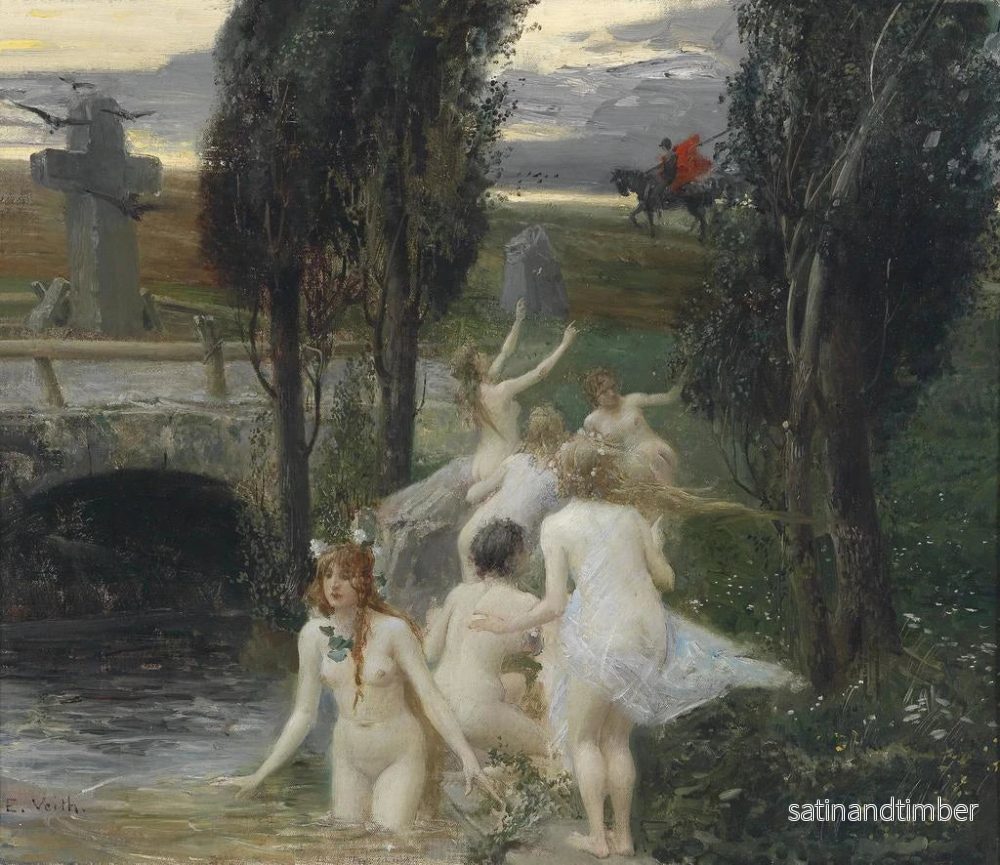 Reproduktion av målningen Néréides - Eduard Veith - Bild 2