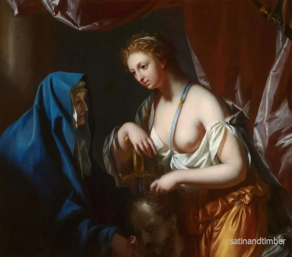 Reproduktion av målningen Judith med Holofernes huvud - Philip van Dijk - Bild 2
