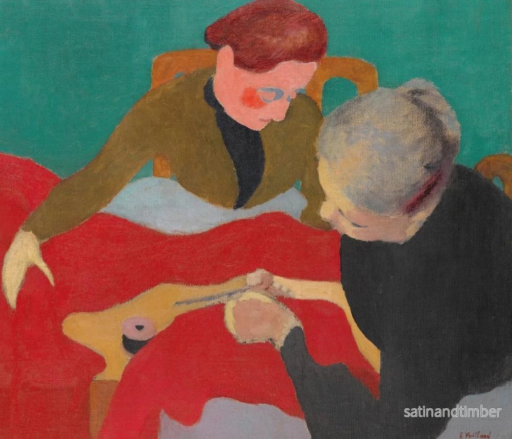 Reproduktion av målningen Les Couturières - Édouard Vuillard - Bild 2