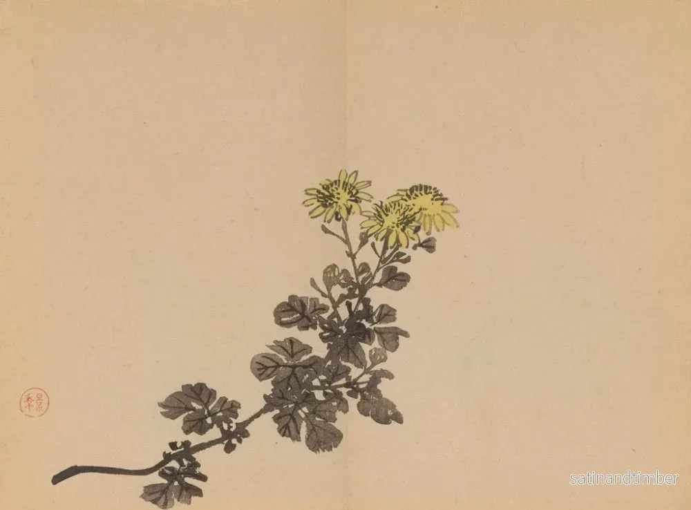 Reproduktion av målningen Keinen shugajō Pl34 - Imao Keinen - Bild 2