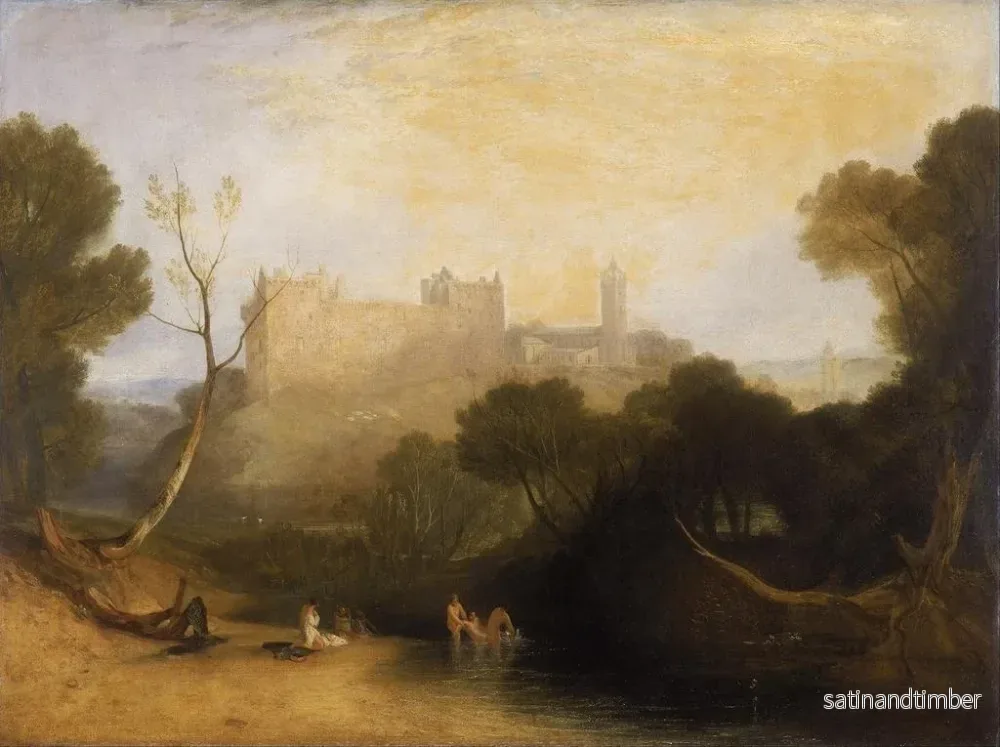 Reproduktion av målningen Palais de Linlithgow - Joseph Mallord William Turner - Bild 2