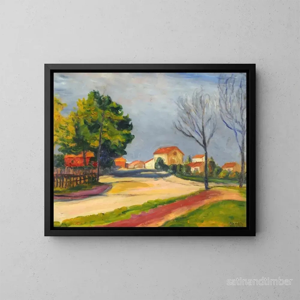 Reproduktion av målningen Environs de Paris - Ramon Silva