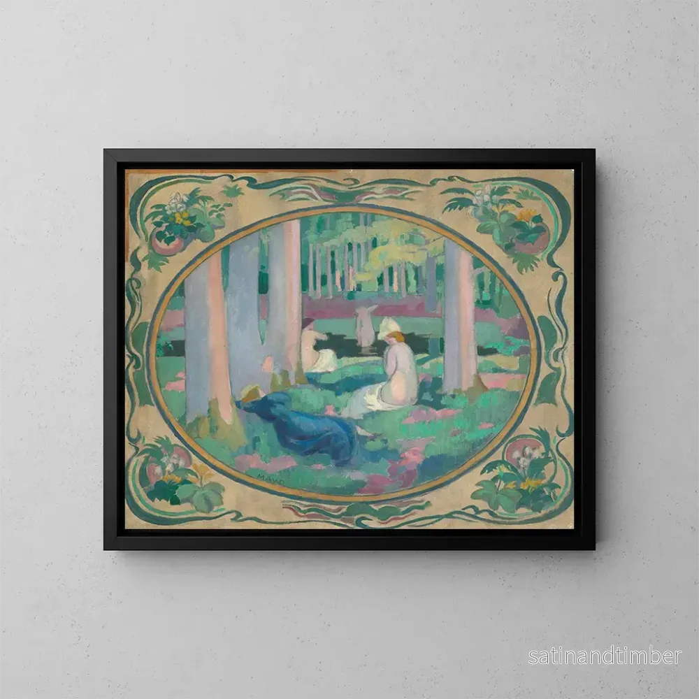Reproduktion av målningen i fortet - Maurice Denis