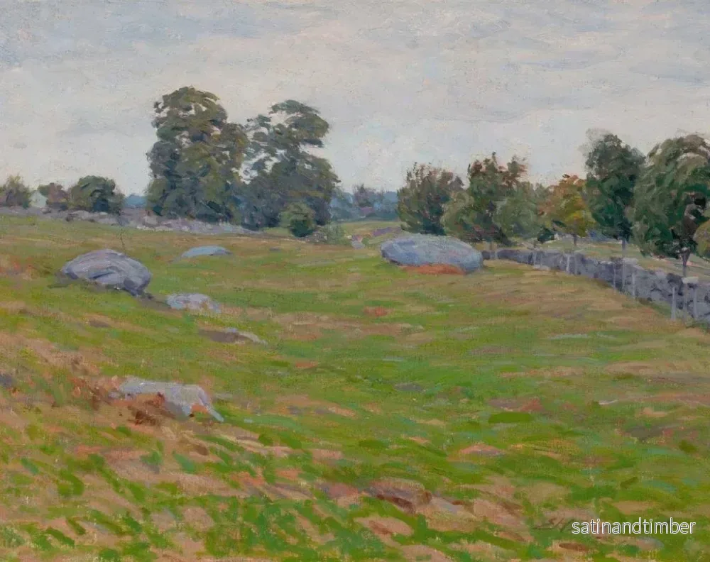 Reproduktion av målningen I fälten - Edward Herbert Barnard - Bild 2