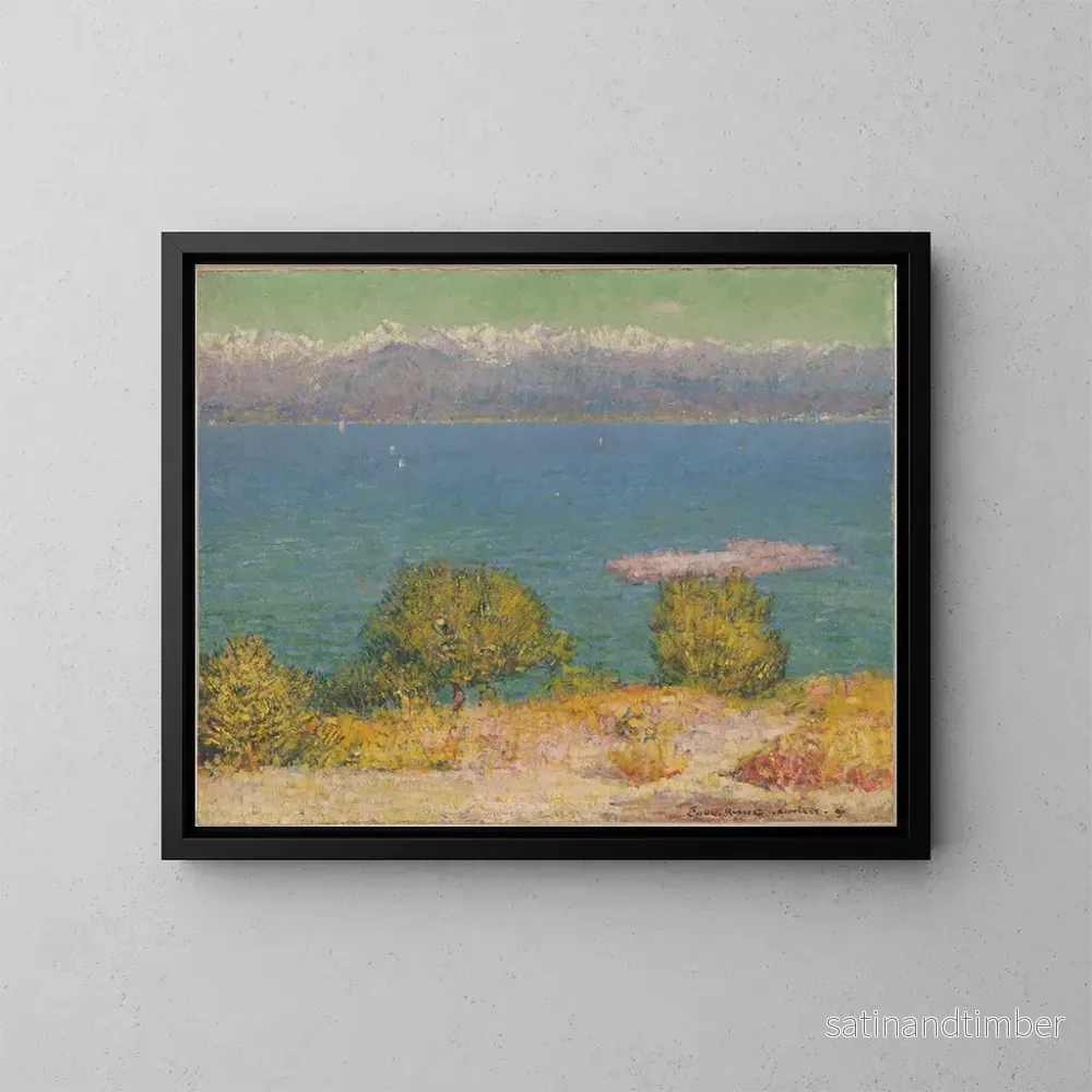Reproduktion av målningen Landskap i Antibes – John Peter Russell