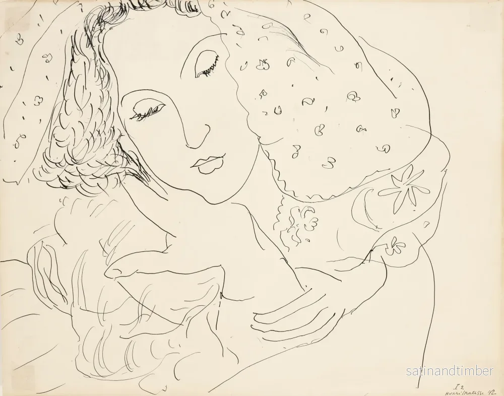 Reproduction de l’œuvre graphique Portrait de Nézy – Henri Matisse Reproduction de l’œuvre graphique Portrait de Nézy – Henri Matisse
