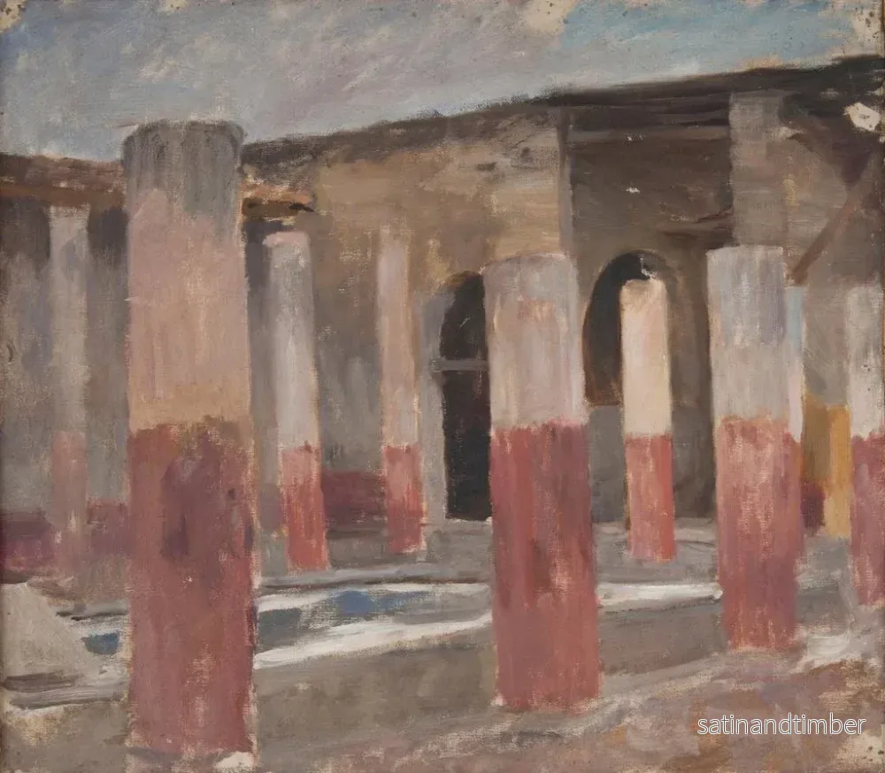Reproduktion av målningen Pompéi - Jan Cybis - Bild 2