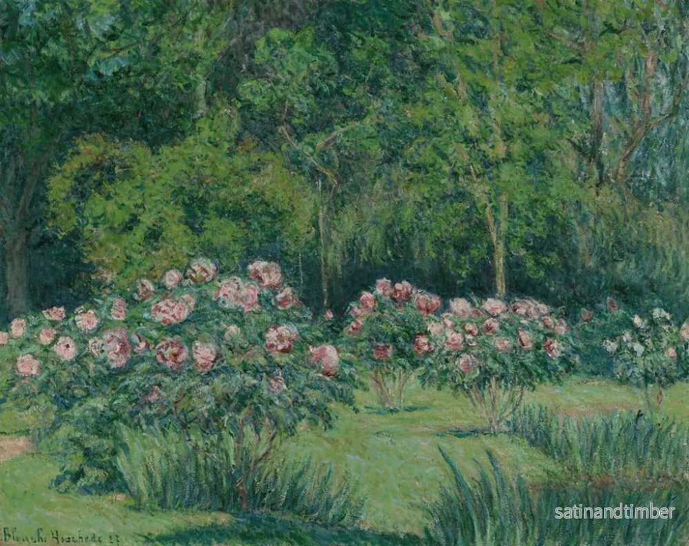 Reproduktion av målningen Le jardin de Giverny - Blanche Hoschedé-Monet - Bild 2