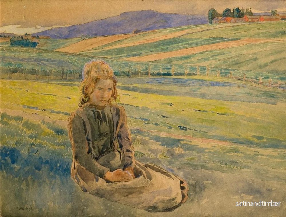 Reproduktion av målningen Sommarkväll - Carl Wilhelmson - Bild 2