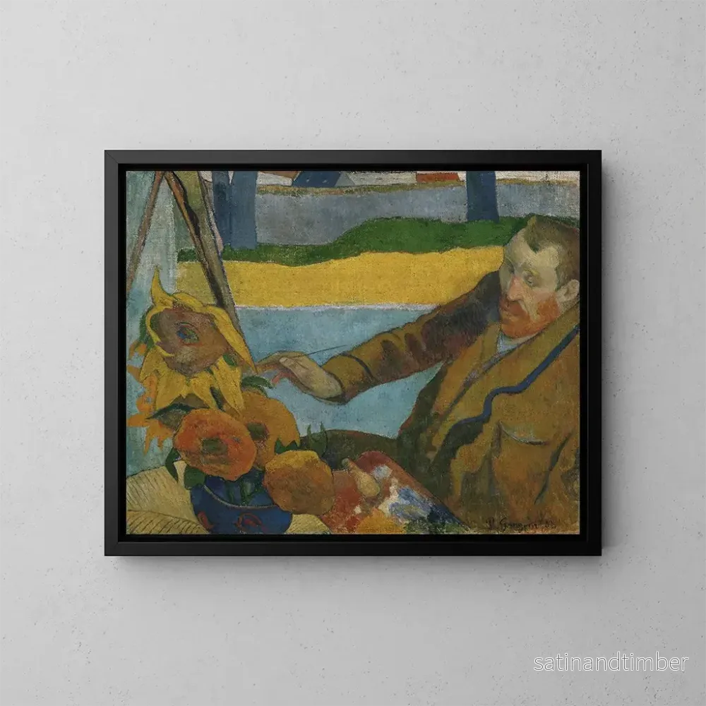 Reproduktion av målningen Solrosor - Paul Gauguin