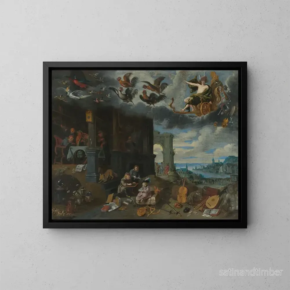 Reproduktion av målningen Barnen på planeten Merkurius – Jan Brueghel den Yngre Reproduktion av målningen Barnen på planeten Merkurius – Jan Brueghel den Yngre