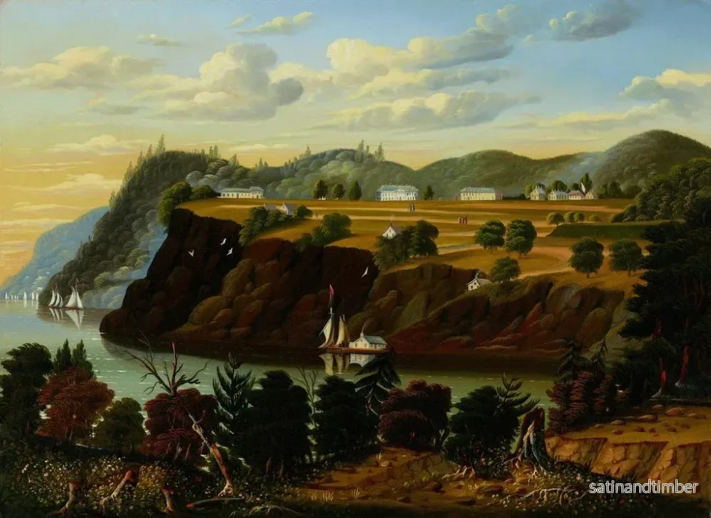 Reproduktion av målningen Vue de West Point - Thomas Chambers - Bild 2