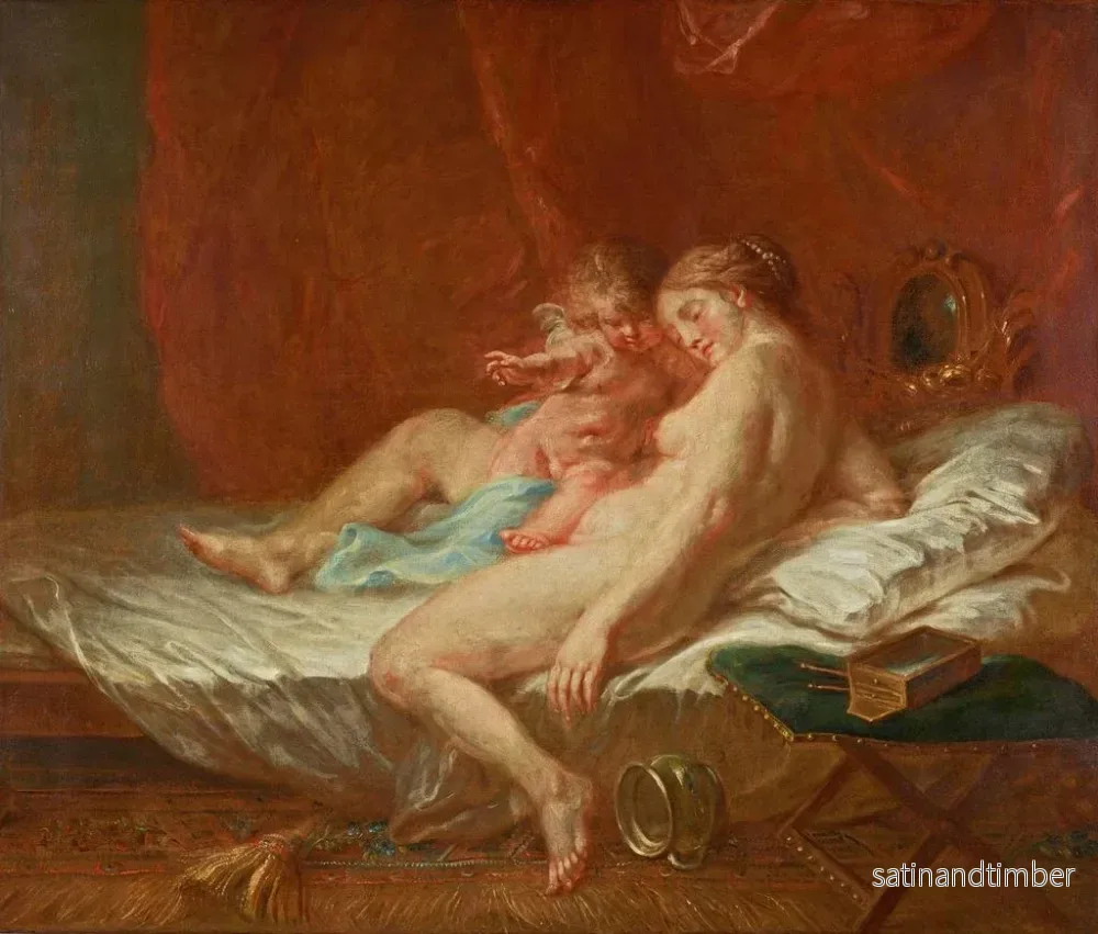 Reproduktion av målningen Venus och kärleken - Martin Johann Schmidt - Bild 2