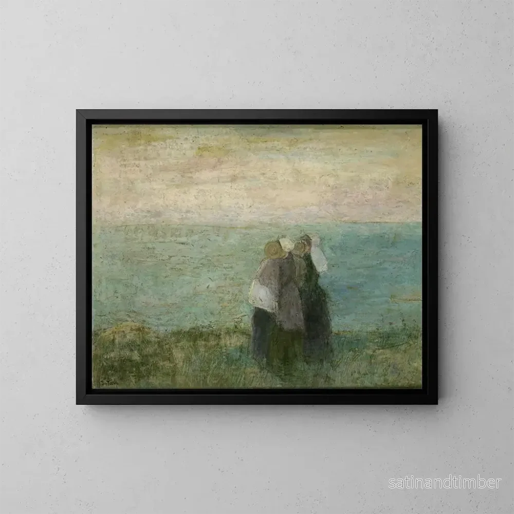 Reproduktion av målningen Kvinnor vid havet - Jan Toorop
