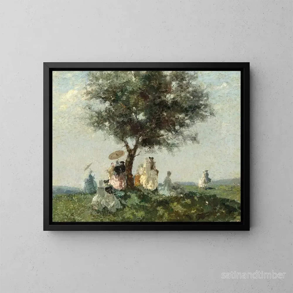 Reproduktion av målningen Le Pique-nique - Emma Ciardi
