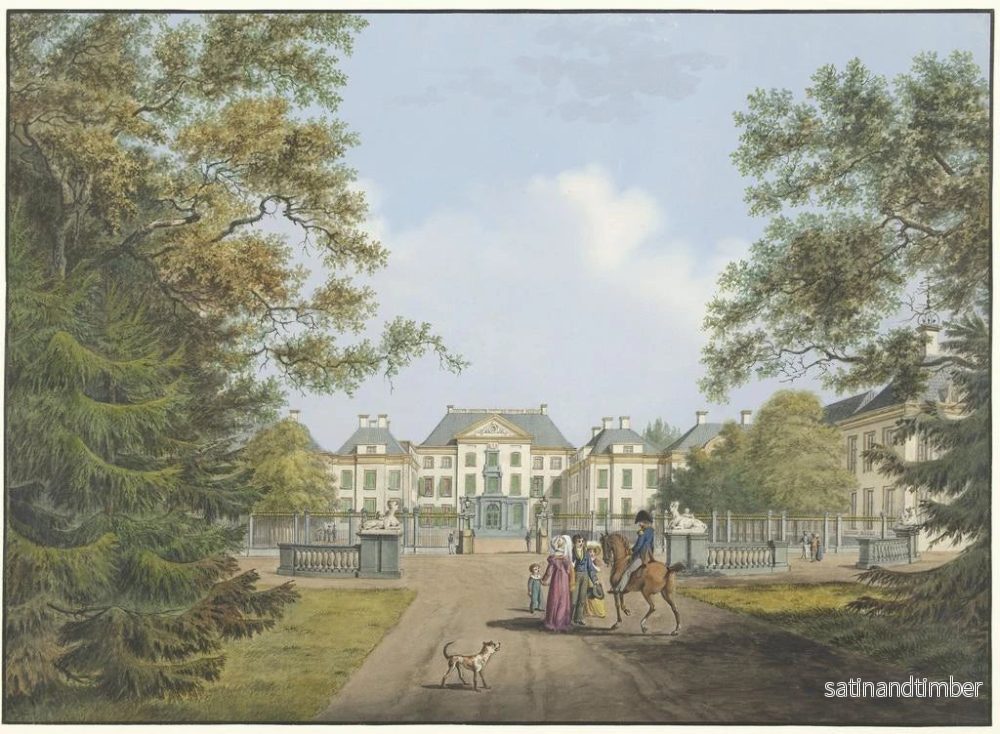 Reproduktion av målningen Vue du palais Het Loo - Cornelis de Kruyff - Bild 2