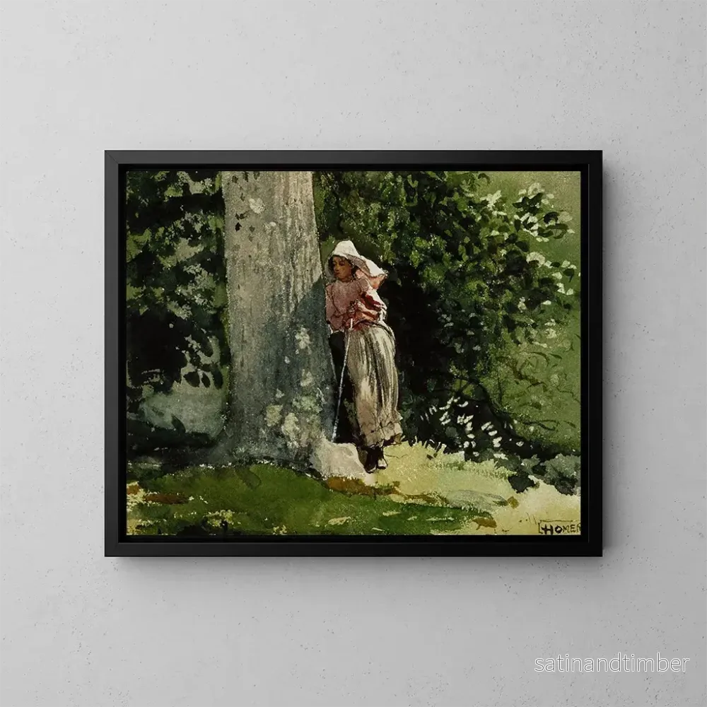 Reproduktion av målningen Fatigué - Winslow Homer