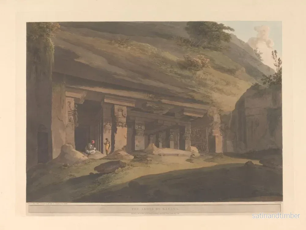 Reproduktion av målningen Scène orientale Pl42 - Thomas Daniell - Bild 2