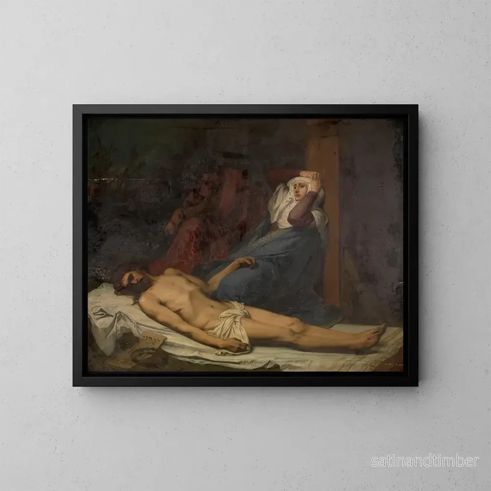 Reproduktion av målningen Piet - Charles Verlat