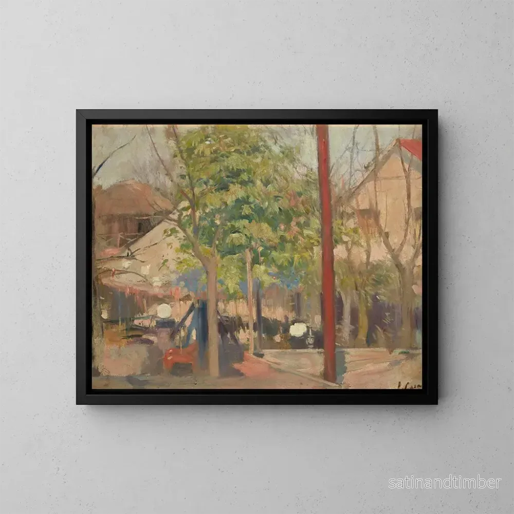 Reproduktion av målningen Moulin de la Galette - Ramon Casas