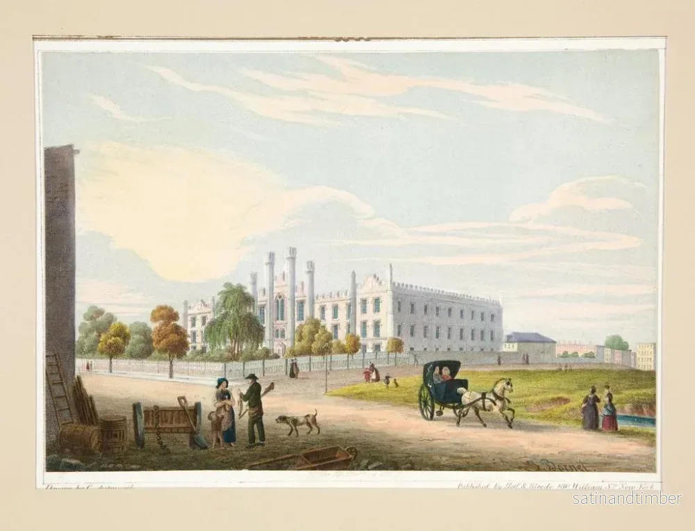 Reproduktion av målningen Institution för blinda - Charles Autenrieth - Bild 2