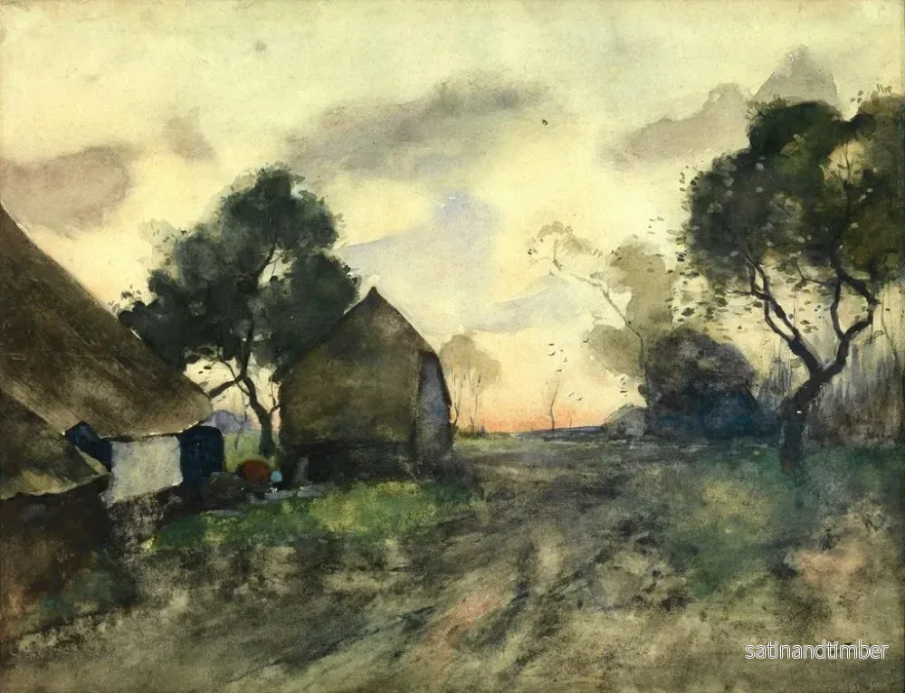 Reproduktion av målningen Humeur du soir - Willem de Zwart - Bild 2