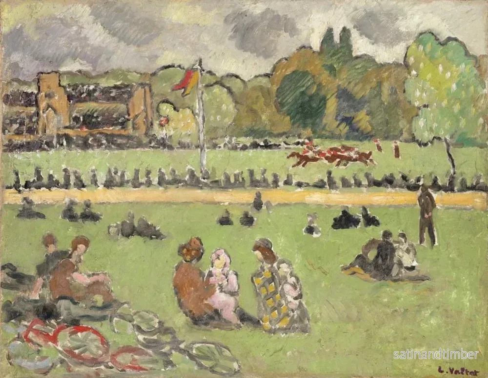 Reproduktion av målningen Les Courses - Louis Valtat - Bild 2