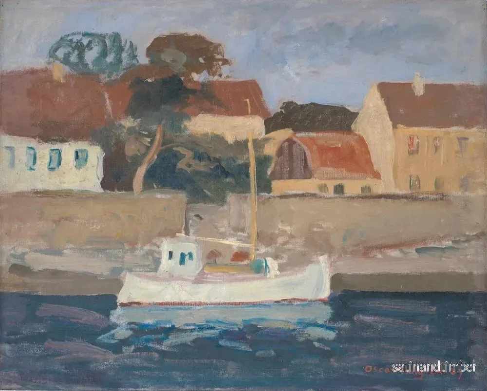 Reproduktion av målningen Kristna av natten - Oscar Hullgren - Bild 2
