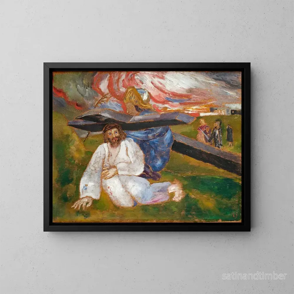 Reproduktion av målningen Christ - Ernst Josephson