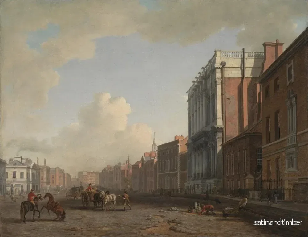 Reproduktion av målningen Whitehall - William Marlow - Bild 2