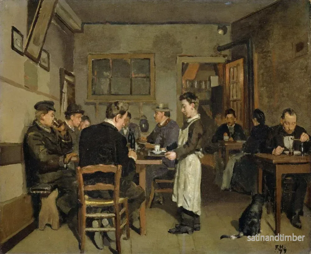 Reproduktion av målningen Maison d'hôtes - Ferdinand Hodler - Bild 2