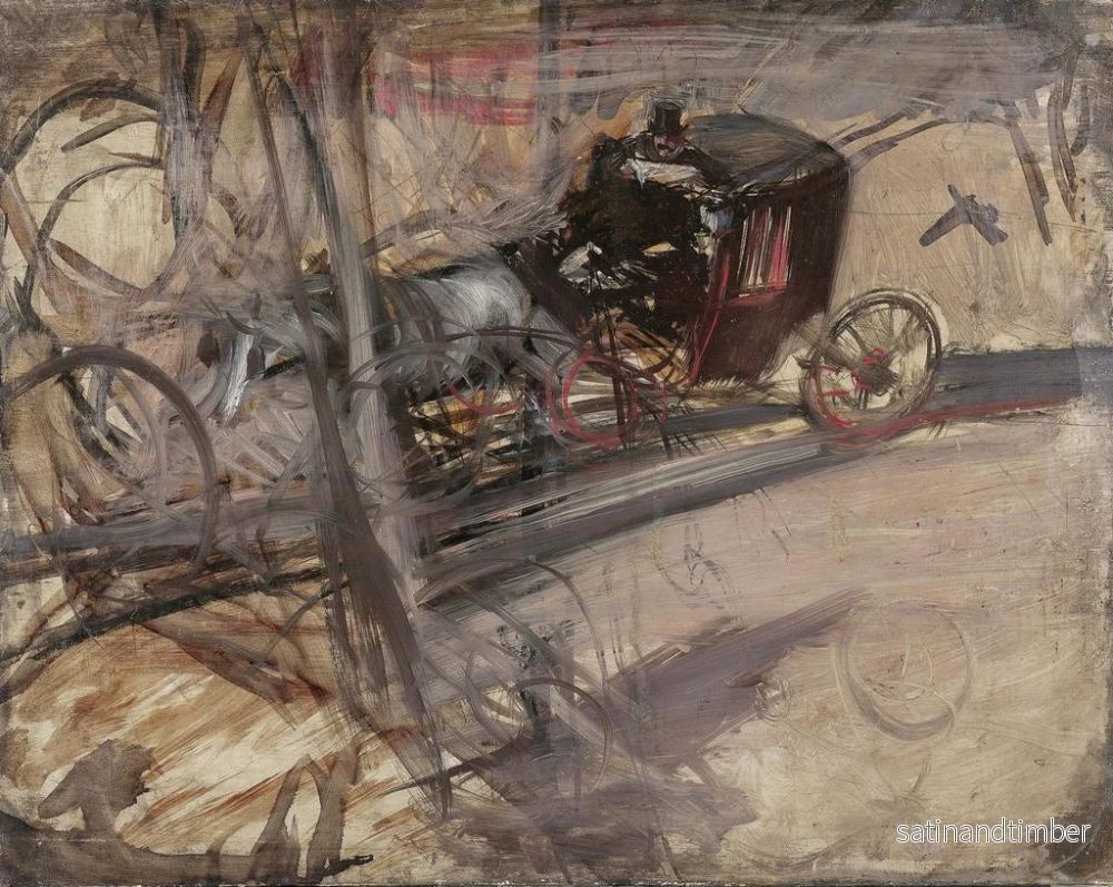 Reproduktion av målningen Le cocher - Giovanni Boldini - Bild 2