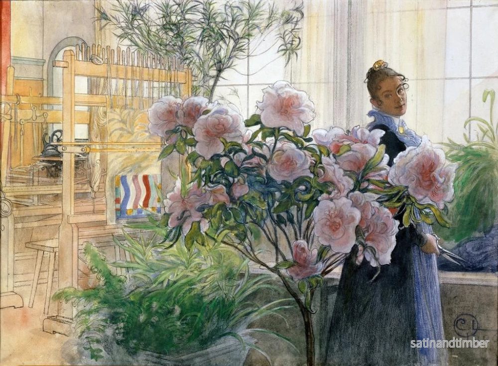 Reproduktion av målningen Azalée - Carl Larsson - Bild 2