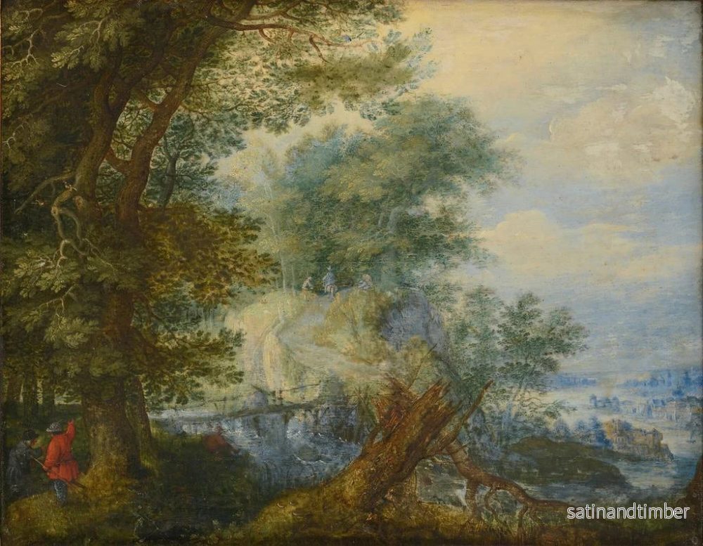 Reproduktion av målningen Landskap med jägare - Roelant Savery - Bild 2
